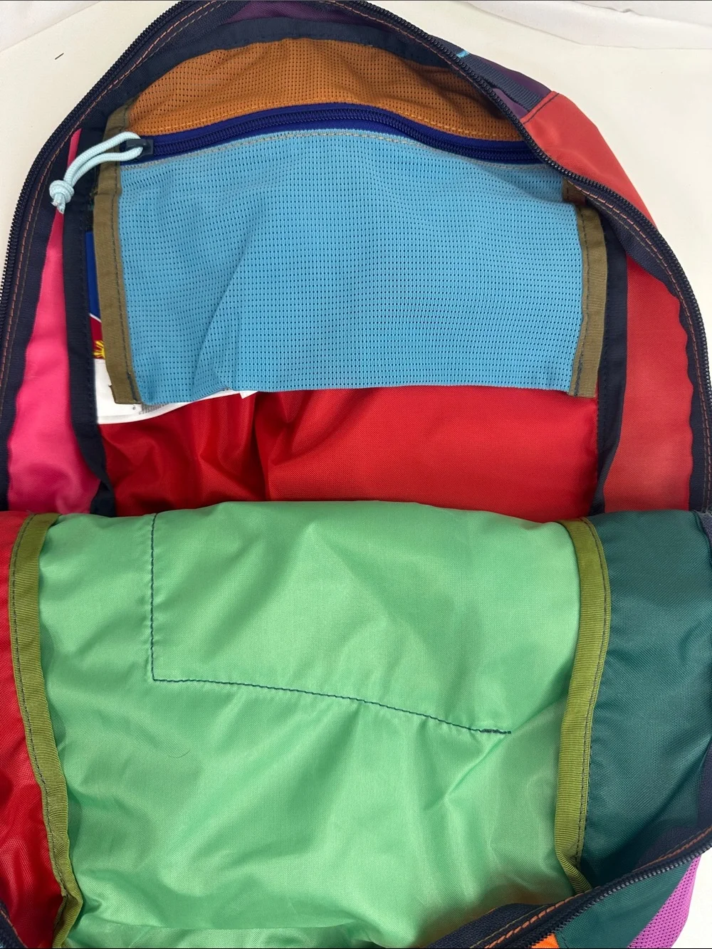 Cotopaxi Batac Del Día 16L Backpack One-of-a-Kind Multicolor Lightweight Daypack